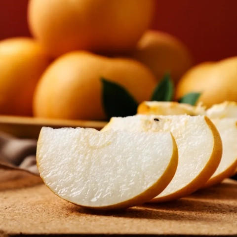 有机秋月梨（6粒装 2.3kg）/盒 爱马仕礼盒+手提袋 产地直发全国包邮配送（偏远地区除外） 商品图1