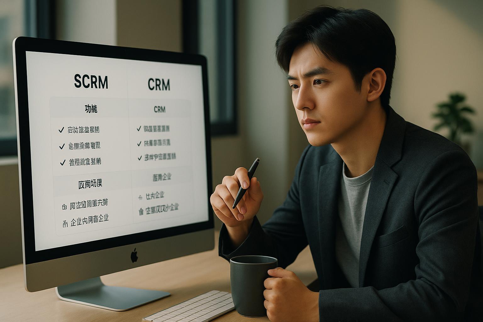 scrm和crm有何不同？功能場(chǎng)景一文看懂