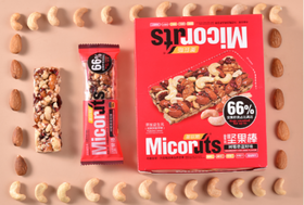 益生元 树莓奇亚籽味坚果棒