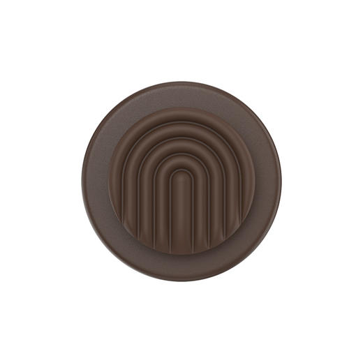 【晨间器物】可可棕·MagSafe圆啪嗒 MAGSAFE磁吸手机气囊支架 Round圆啪嗒系列 棕色 硅胶 商品图2