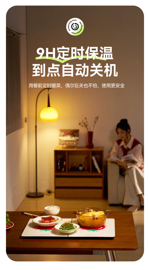 大宇WB09联名款暖菜板 商品图7
