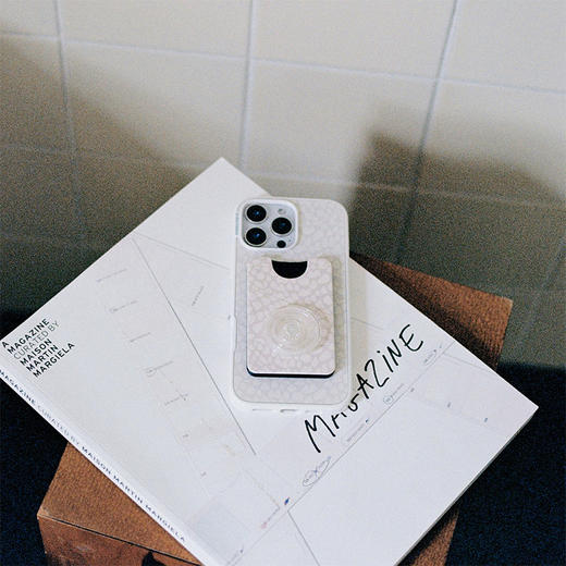 【晨间器物】新生白·MagSafe卡包 WALLET卡包 Wallet of Magsafe磁吸卡包系列 白色 商品图1