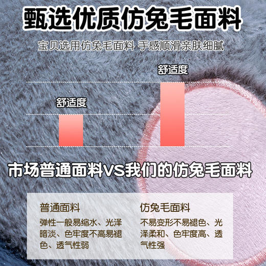 自然醒萌萌猫爪连体坐垫QYL 商品图5