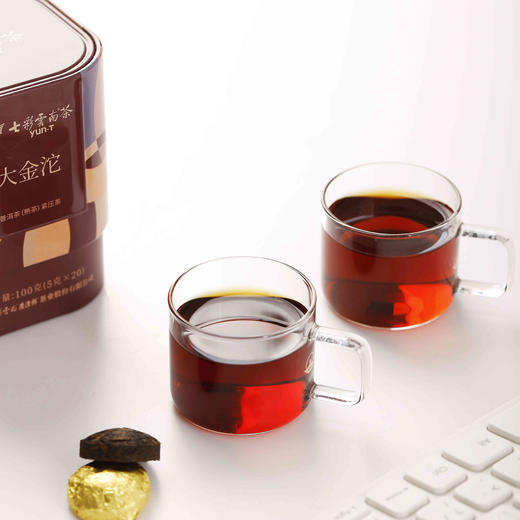 【七彩云南大金沱】正宗大叶茶，源自勐海高山茶园 ，熟韵陈香，浓醇滋味 沱型周正，圆润饱满 商品图5