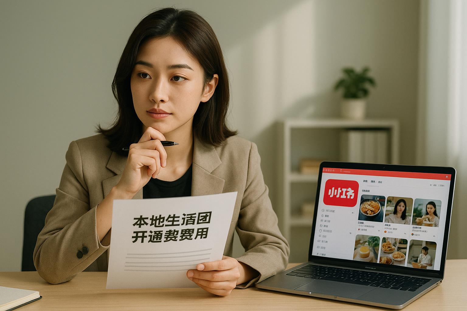 小紅書本地生活團購開通費用詳解，哪些成本不可忽視？