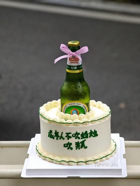 酒瓶蛋糕