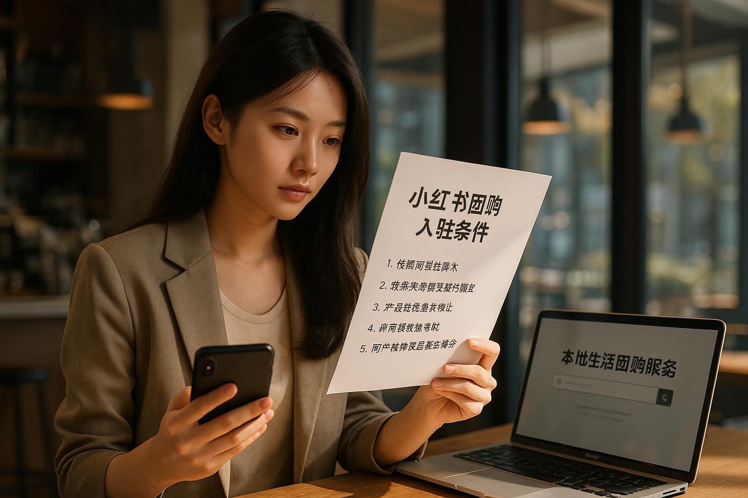 小紅書本地生活團購開通指南：入駐條件與流程詳解