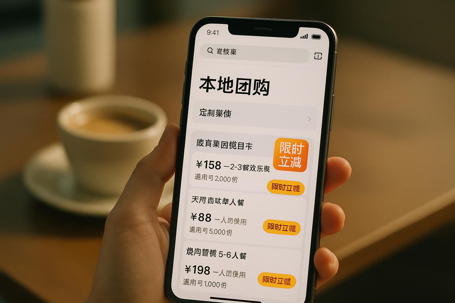 如何在小红书查找本地团购入口？
