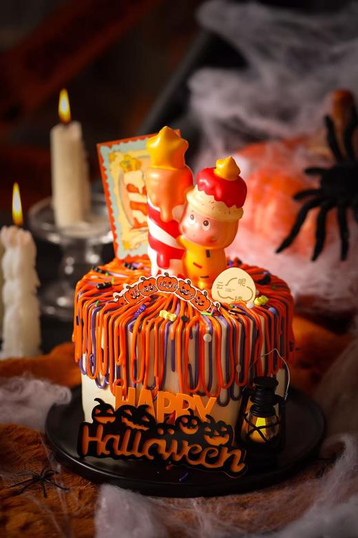 星星人蛋糕（下单随机送万圣节香薰蜡烛一个） 商品图1