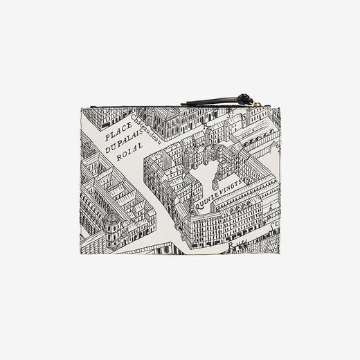 北京仓｜Inoui Editions-LOUVRE-卢浮宫 黑色 化妆包［法国设计师］ 商品图1