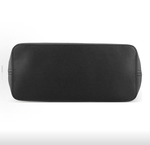 MICHAEL KORS 迈克高仕 MK Jet Set Travel 纯色经典老花简约 涂层帆布 托特包Tote购物袋手提单肩包 女款 黑色 商品图4