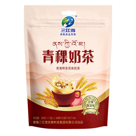 三江雪青稞奶茶300g 商品图0