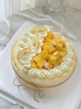 芒果千层蛋糕3