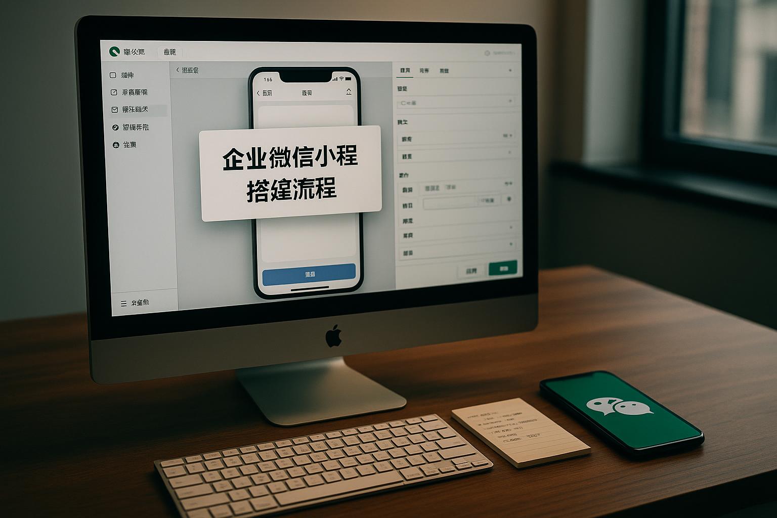 企業(yè)微信小程序怎么搭建？操作流程與實現(xiàn)方法詳解