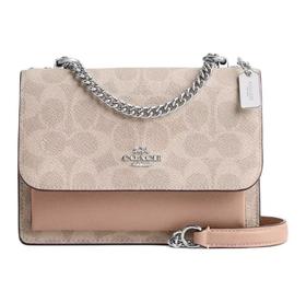 COACH 卡其色女士斜挎包 CW206SVPWH