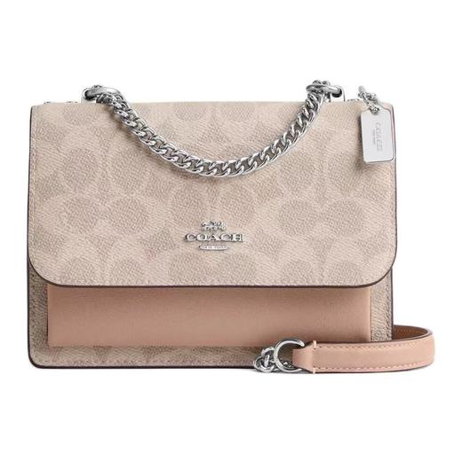 COACH 卡其色女士斜挎包 CW206SVPWH 商品图0