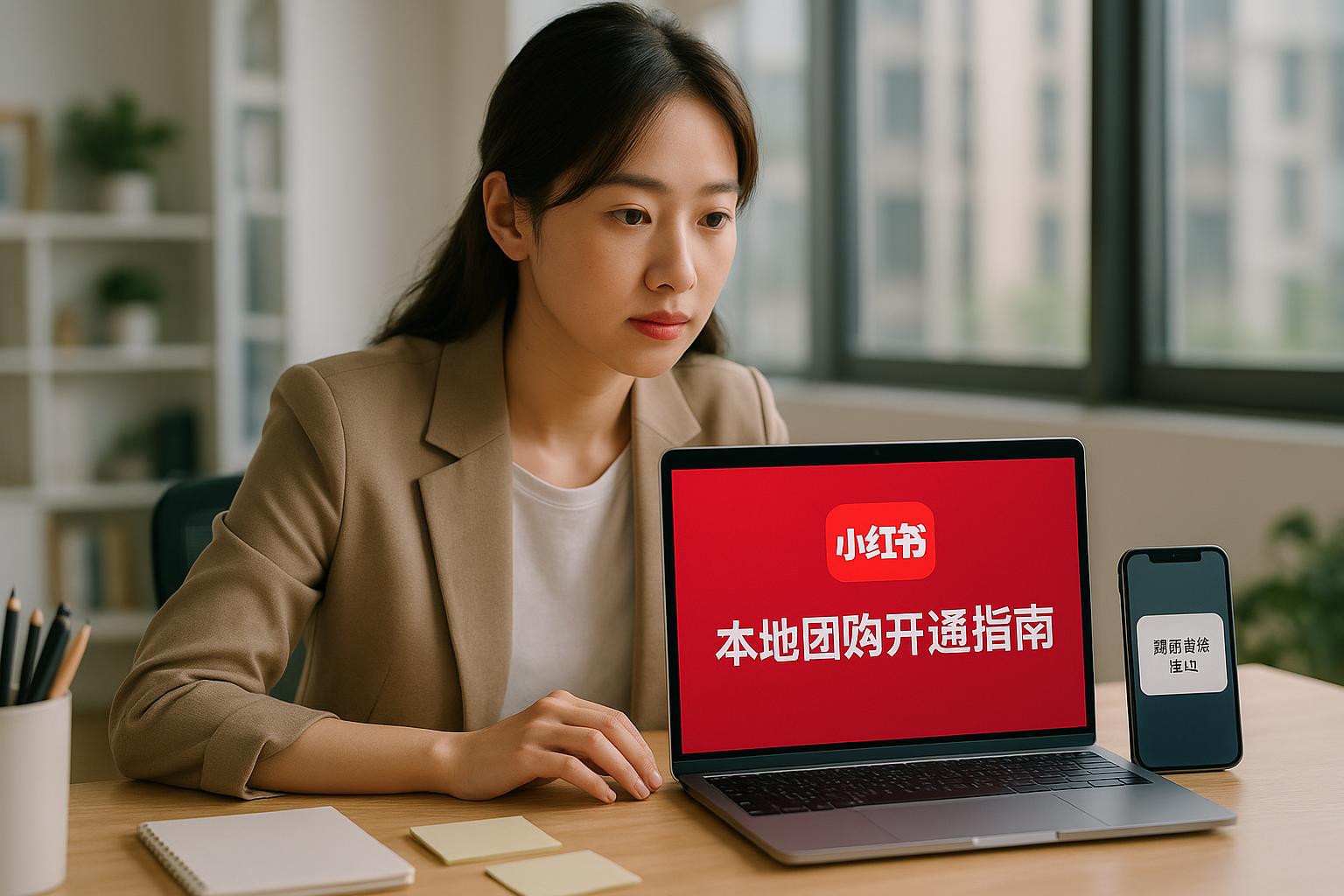 小红书本地团购怎么开通？商家开团流程与资质要求详解