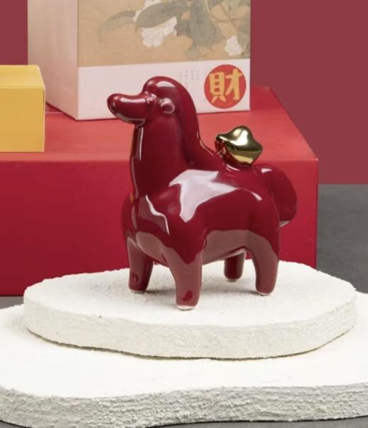 唐成《马上发财》雕塑 商品图0