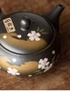 日本进口常滑烧侧把急须壶日式手工家用泡茶壶防烫过滤小清新茶具樱花流光茶壶370cc 商品缩略图3