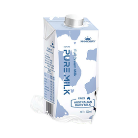 菁百瑞 纯牛奶 200ml