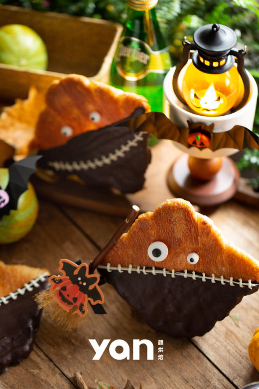 万圣节巧克力扁可颂 商品图0