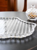 BOHEMIA捷克原装进口 复古中古水晶玻璃家用茶盘餐盘杯垫茶杯托盘DIAMOND钻石纹托盘30.5cm 商品缩略图3