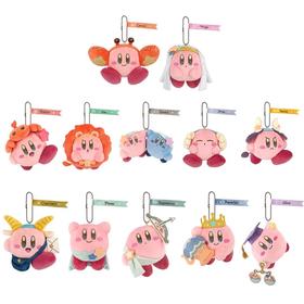 星之卡比 十二星座系列 毛绒公仔挂件