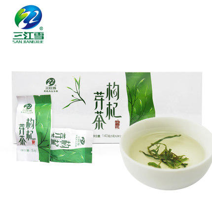 三江雪纸盒枸杞芽茶140g 商品图0
