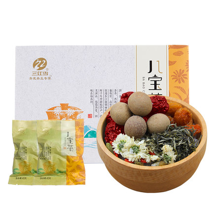 三江雪八宝茶480g/盒