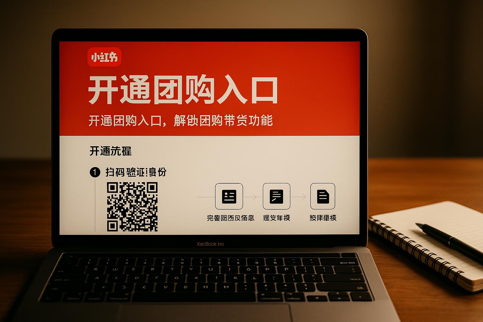 小紅書本地生活團購入口怎么開通？商家操作流程全指南