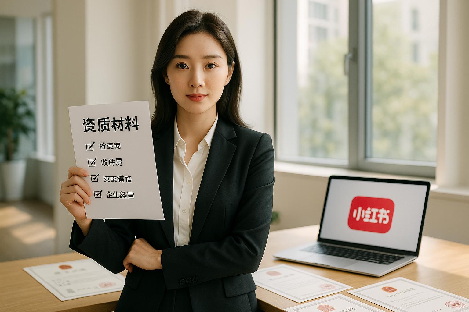 小红书团购入驻需要哪些资质？