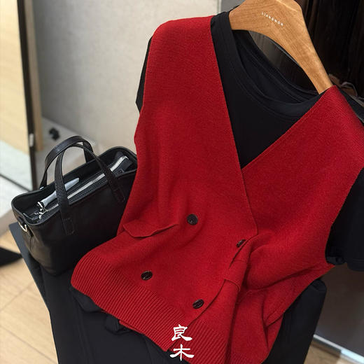 【预售7天】良木礼绵羊毛马甲（Q2592272） 商品图2