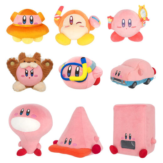 星之卡比 毛绒公仔挂件 商品图0