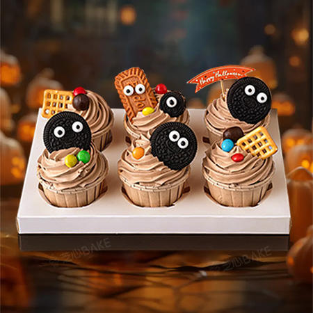 【黑暗小眼怪】万圣节限定系列-卡通纸杯蛋糕 商品图0
