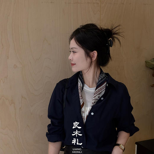 【现货】良木礼天丝衬衫（Q2582151） 商品图5