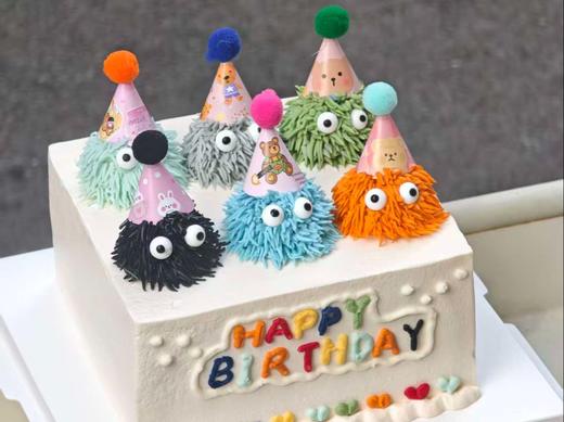 小煤球方形蛋糕 商品图2