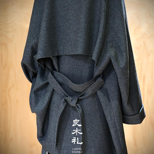 良木礼绵羊毛风衣（腰带）（Q2582132） 商品图3