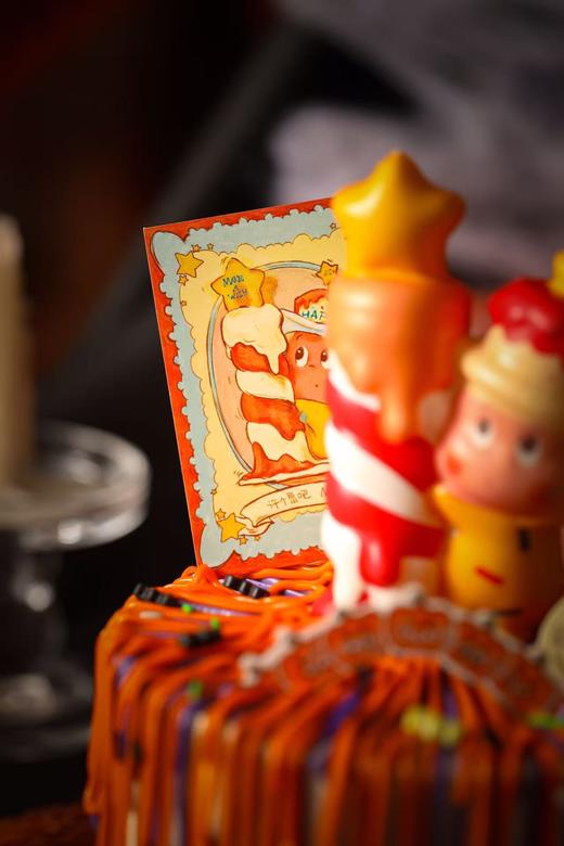 星星人蛋糕（下单随机送万圣节香薰蜡烛一个） 商品图3