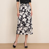 【优雅气质印花半身长裙】EITIE爱特爱复古高腰显瘦秋季新款C2506822 商品缩略图2