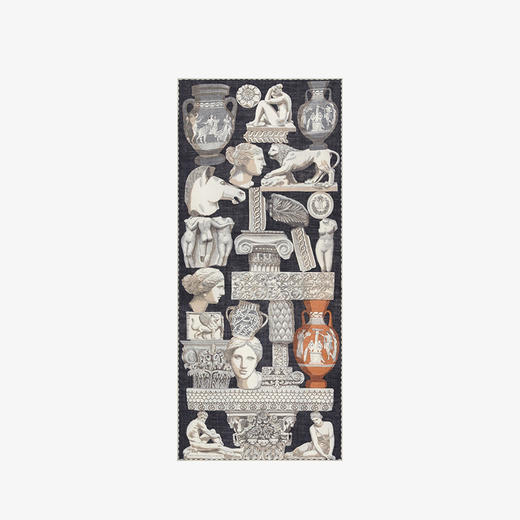 北京仓｜Inoui Editions-80 ARCHIVES-雕塑 黑色 围巾［法国设计师］ 商品图0