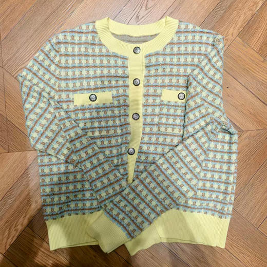 【不退不换】良木礼小香羊毛开衫（D25102694） 商品图0