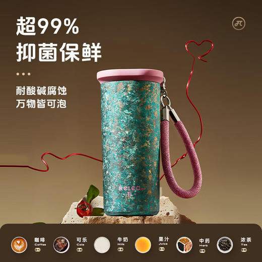 物生物星海钛杯（礼盒+手提袋+纯钛吸管）520ml 商品图3