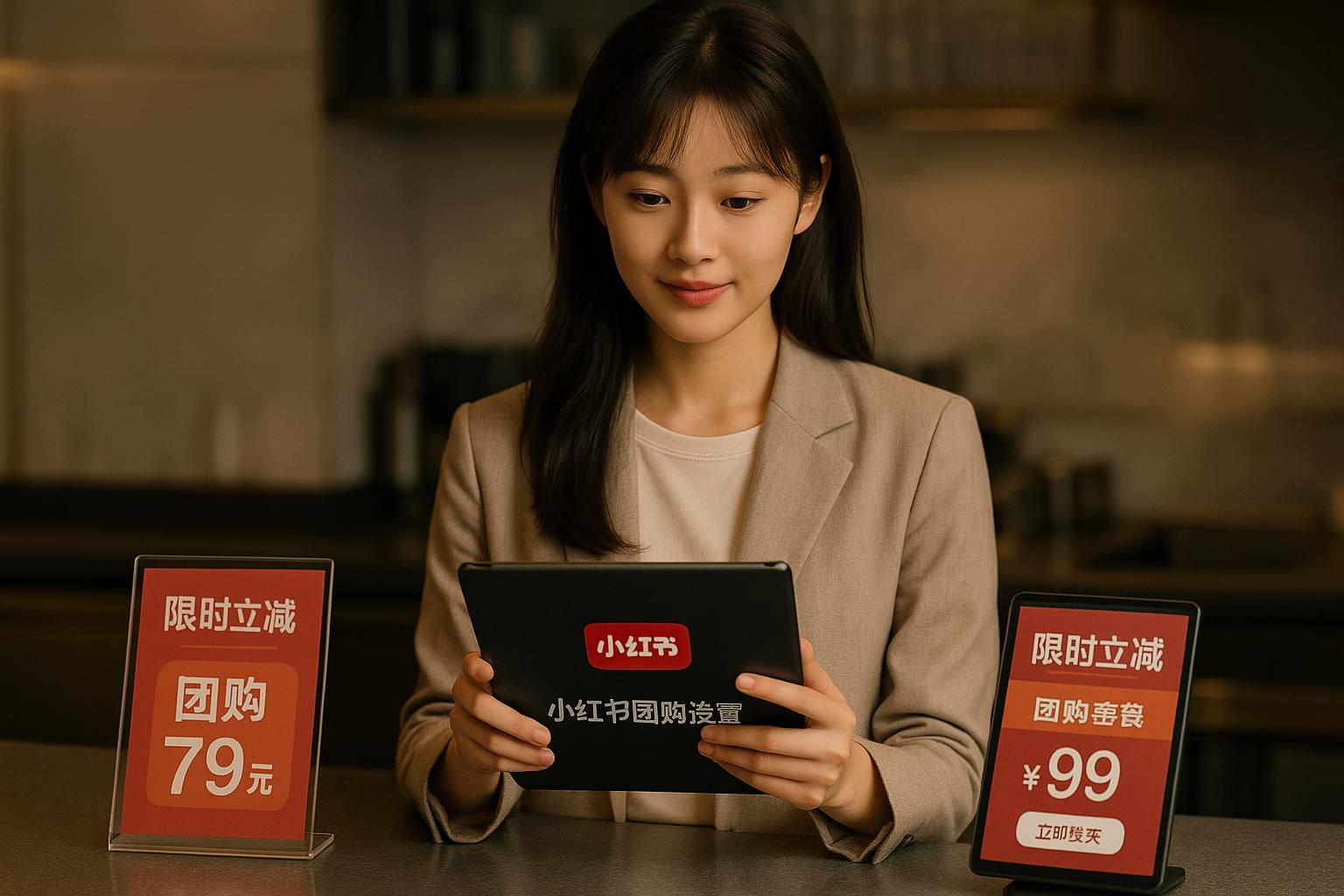 小红书餐饮店如何开通团购功能？流量提升策略