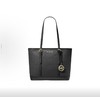 MICHAEL KORS 迈克高仕 MK Jet Set Travel 纯色经典老花简约 涂层帆布 托特包Tote购物袋手提单肩包 女款 黑色 商品缩略图0
