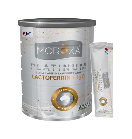 Moroka莫兰卡铂金装乳铁蛋白调制乳粉 便携装 商品图0