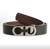 FERRAGAMO菲拉格慕 双面平滑扣 精致美观 牛皮革 皮带 男款 黑色 胡桃色 宽3.5cm 商品缩略图0