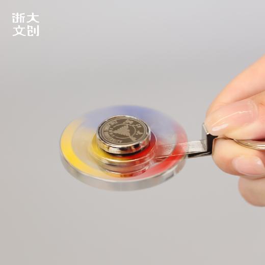浙江大学ZJU旋转校标钥匙扣 商品图3