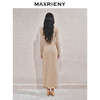 【宫廷巴洛克-商场同款】MAXRIENY精致复古铅笔抽褶开衩半裙24秋(货号:MC85SK548) 商品缩略图3