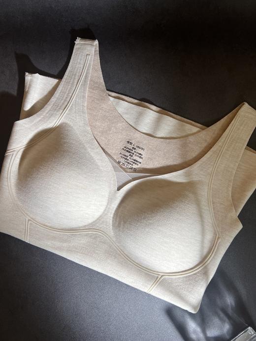 Gote 秋冬新品“冬日拂影”桑蚕丝德绒一体保暖背心 商品图6