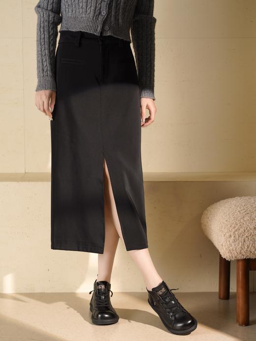 【绒里可选】西村名物2025年冬季新款舒适厚底防滑软底软面系带马丁靴短筒靴X25DS49911 商品图8